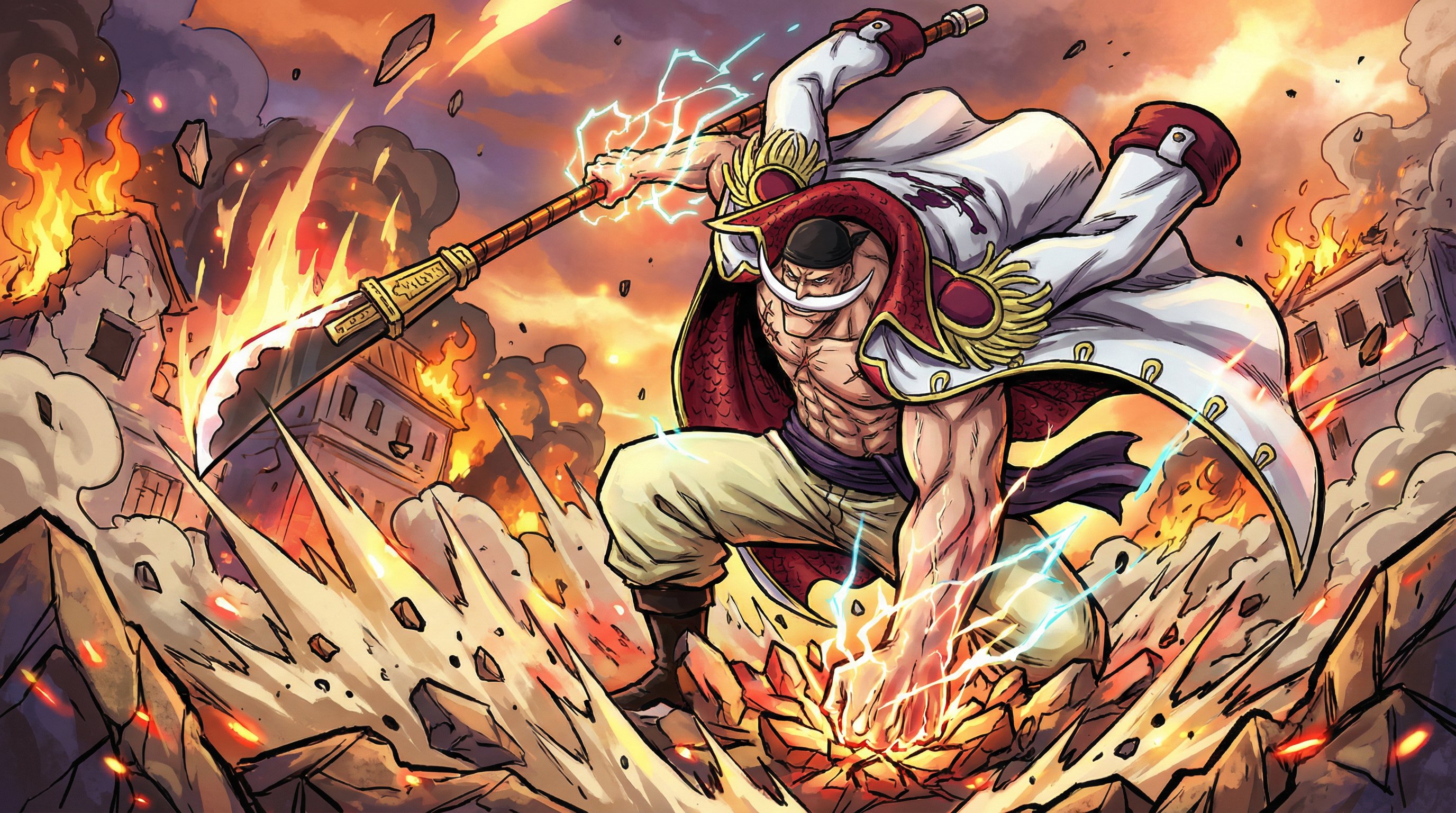 黄色仓库精选视频：白胡子震撼名场面合集